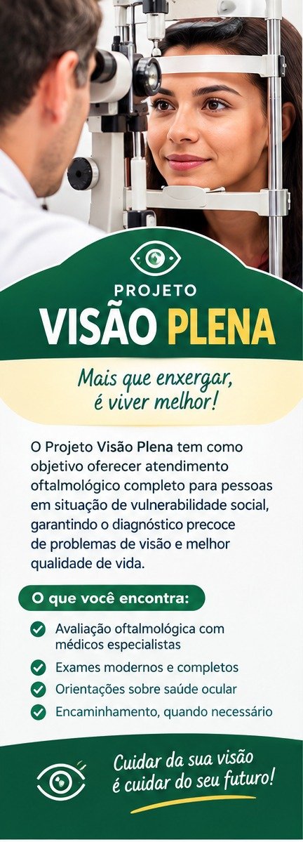 Cartaz do Projeto Visão Plena