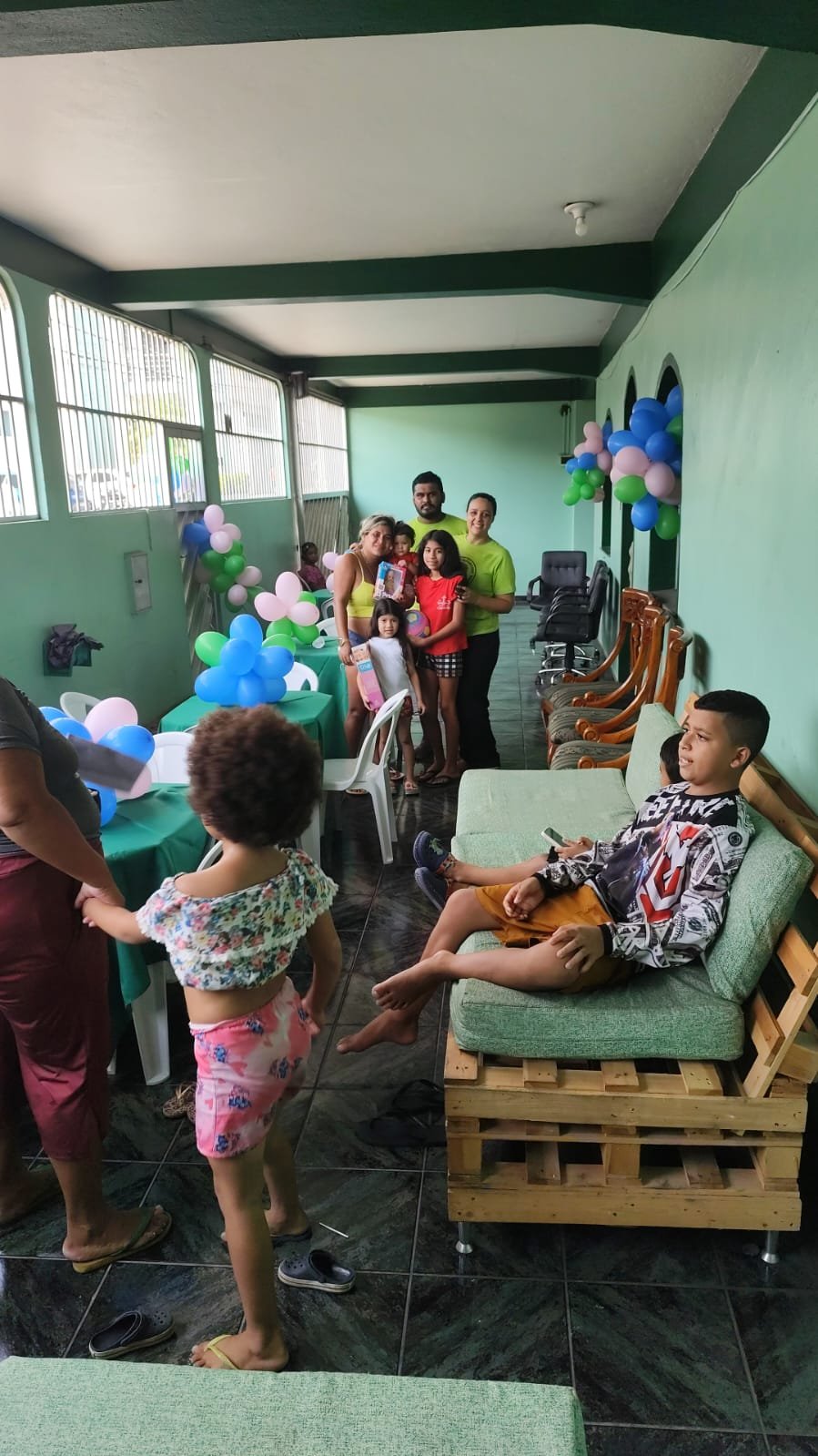 Evento das crianças do IHSFAM