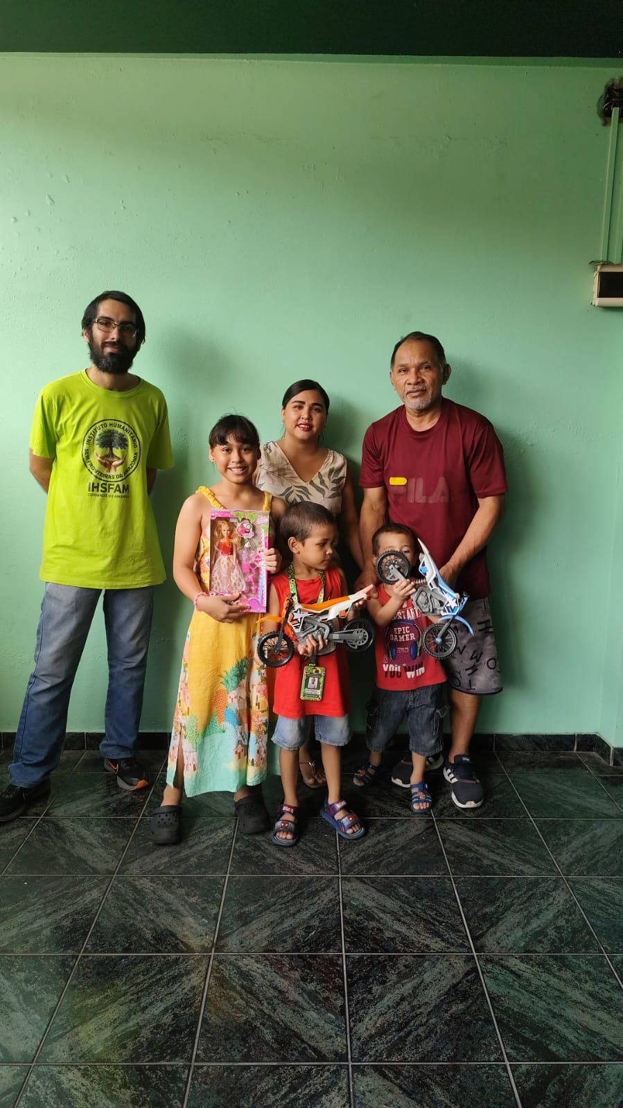 Evento das crianças do IHSFAM