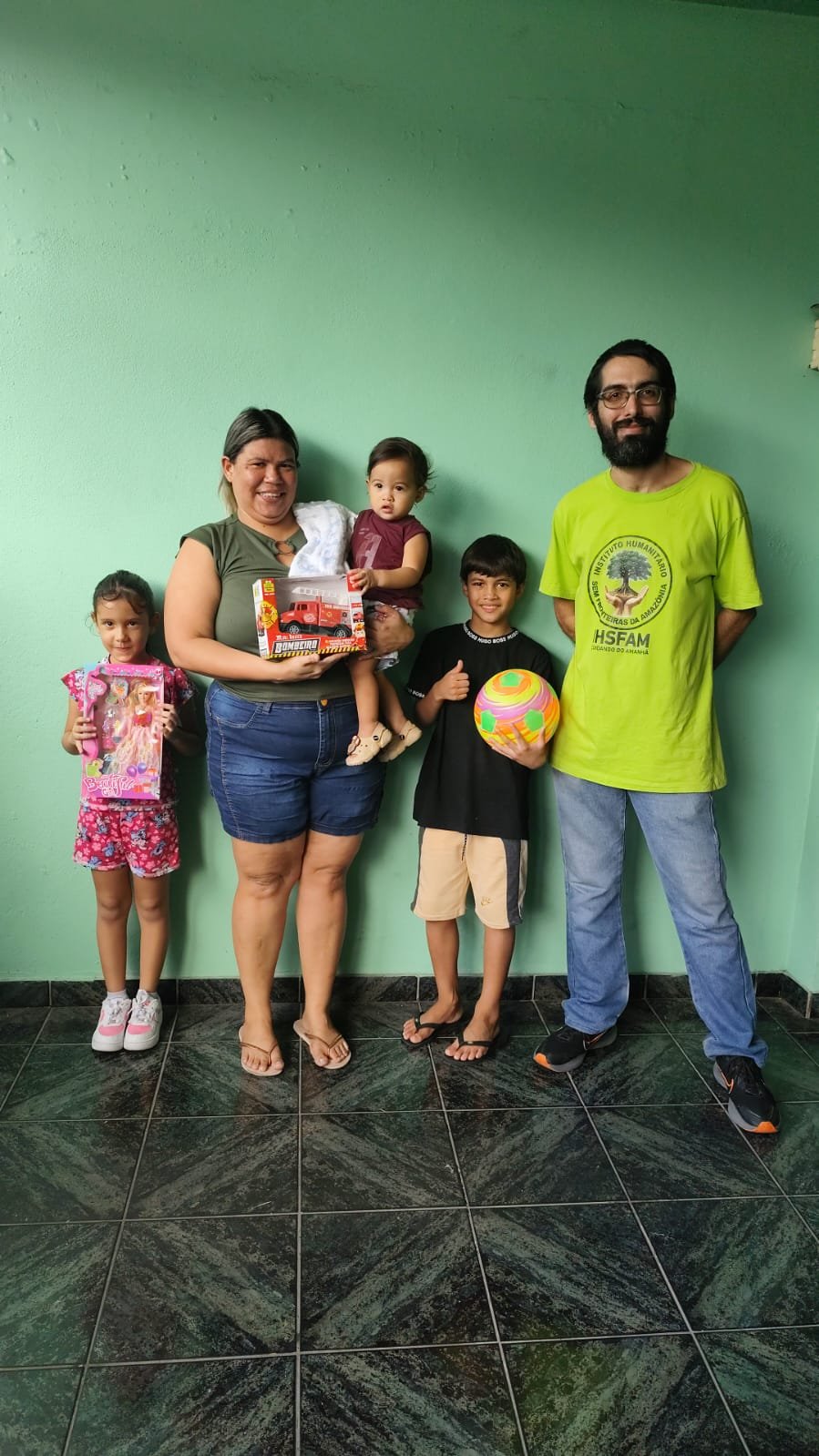 Evento das crianças do IHSFAM